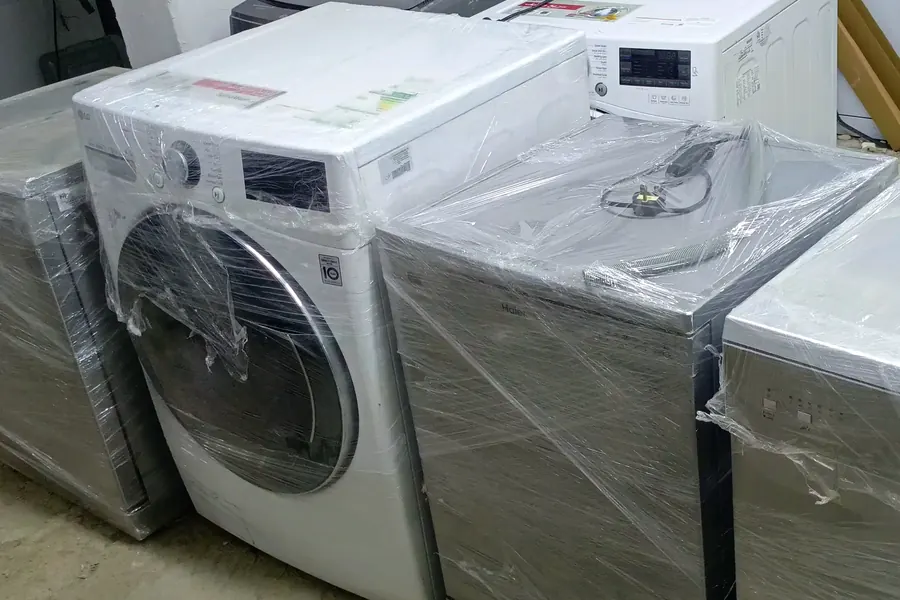 خط فحص الأجهزة المنزلية في ورشة صيانة مكة — خدمة حي الشرائع — صيانة مكيفات الشرائع